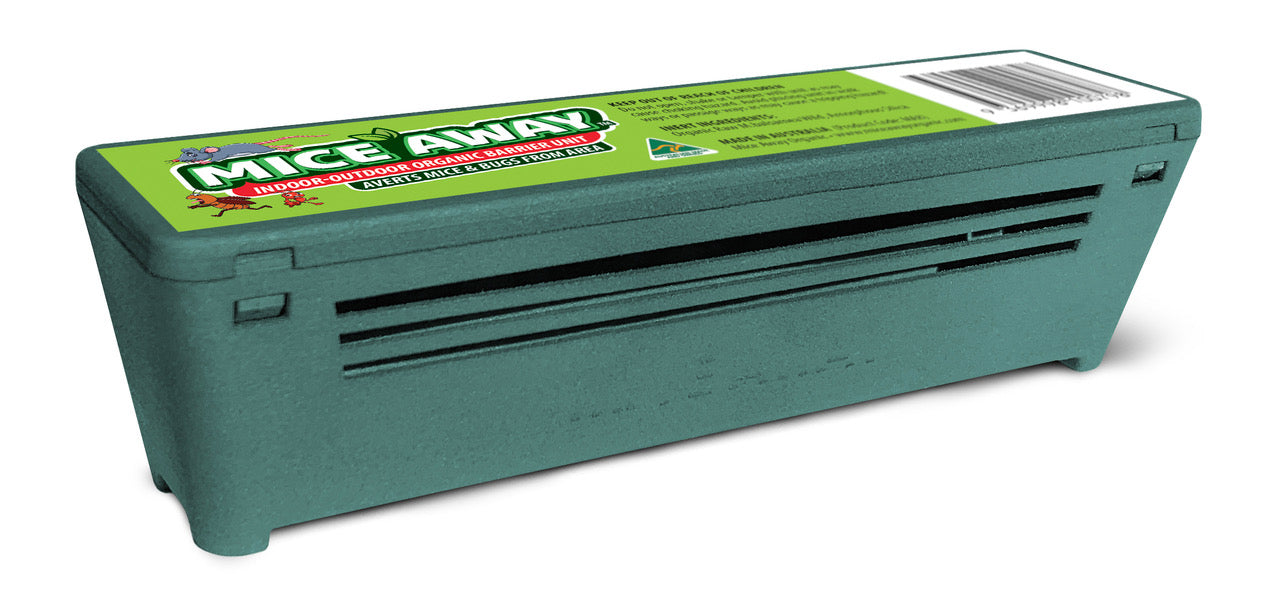 Mice Away®️ 100% ORGANIC Indoor-Outdoor Non Poisonous No Kill Mice & Rat Repellent (1x Unit)
