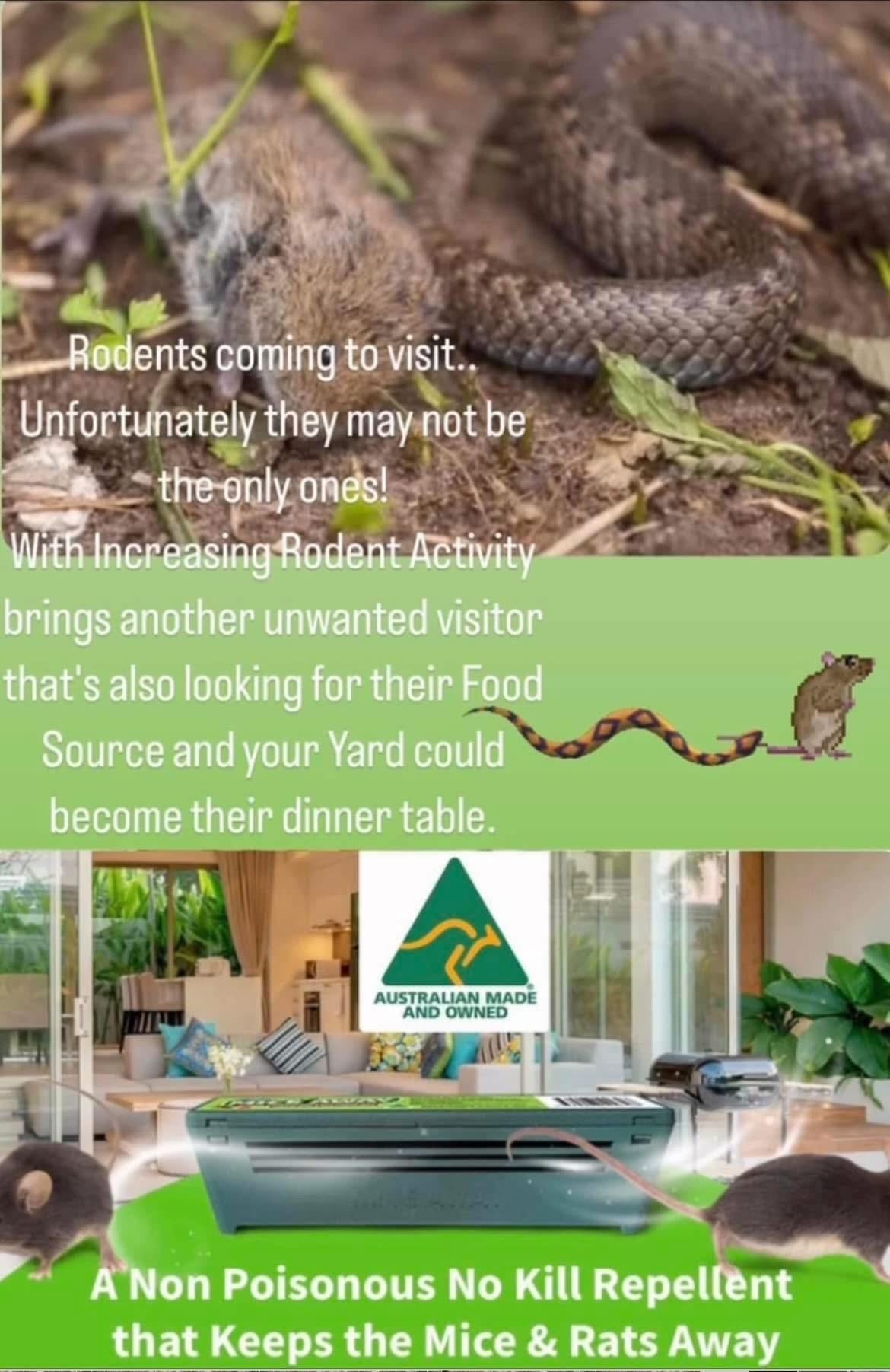 I) (12Pack) FREE DELIVERY AUSTRALIA WIDE Mice Away® Indoor-Outdoor Non Poisonous No Kill Organic Mice & Rat Repellent
