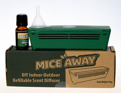 I) 6 Pack Mice Away® 2in1 DIY Refillable Indoor-Outdoor Organic Mice & Rat Repellent & Room Scent Diffuser.                                   FREE DELIVERY AUSTRALIA WIDE