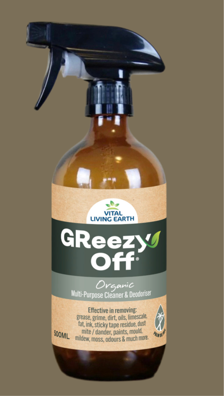 GReezy Off®️ 100% ORGANIC Multi-Purpose Cleaner & Deodoriser