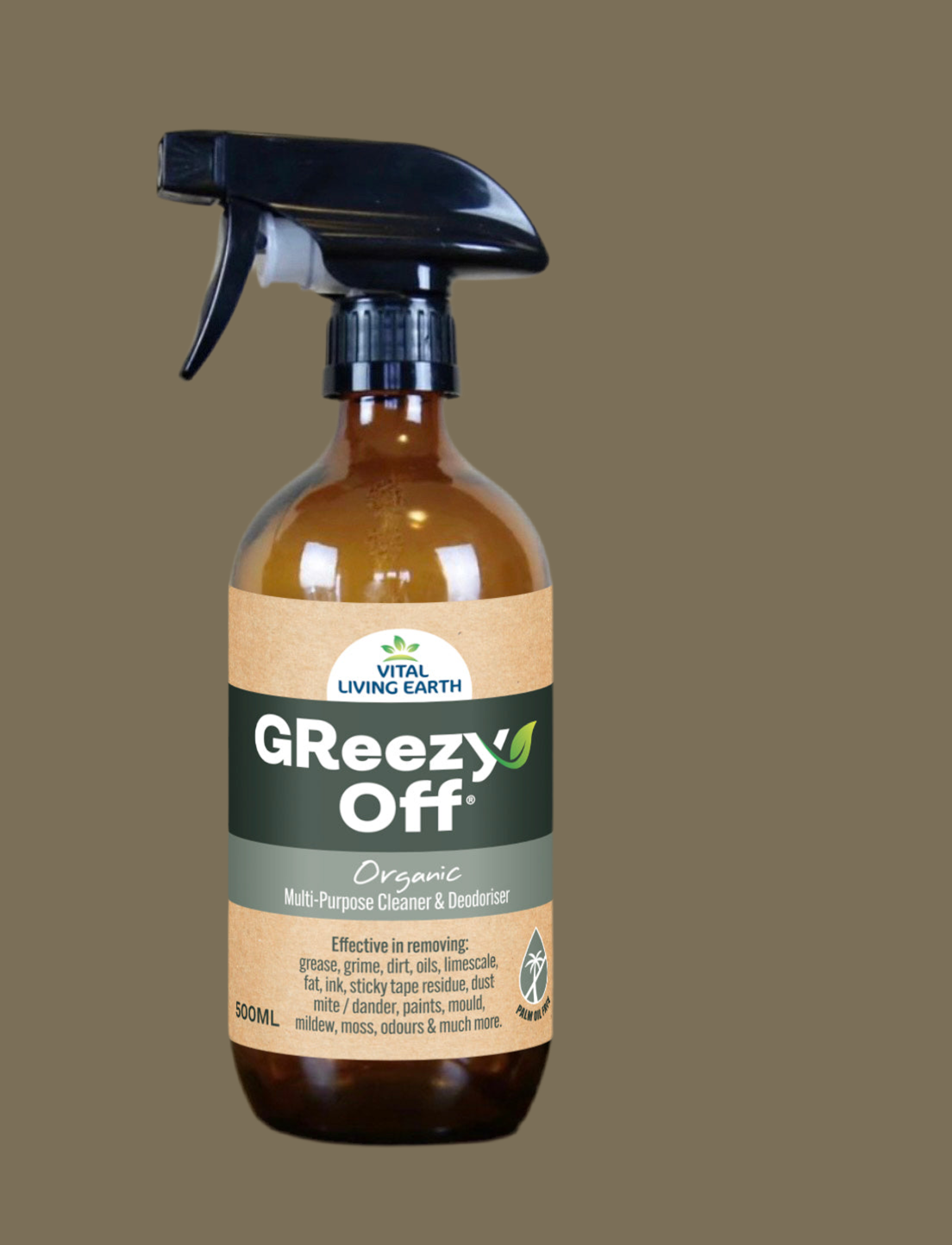 GReezy Off®️ 100% ORGANIC Multi-Purpose Cleaner & Deodoriser