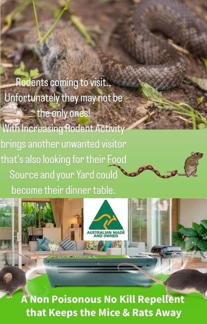 H) Mice Away® 2in1 DIY Refillable Indoor-Outdoor Organic Mice & Rat Repellent & Room Scent Diffuser