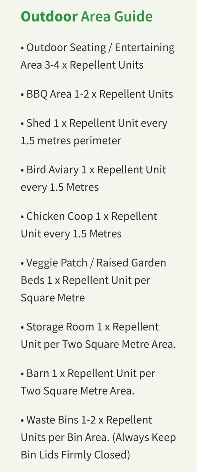 L) 18 Pack Mice Away® 2in1 DIY Refillable Indoor-Outdoor Organic Mice & Rat Repellent & Room Scent Diffuser.                           FREE DELIVERY AUSTRALIA WIDE