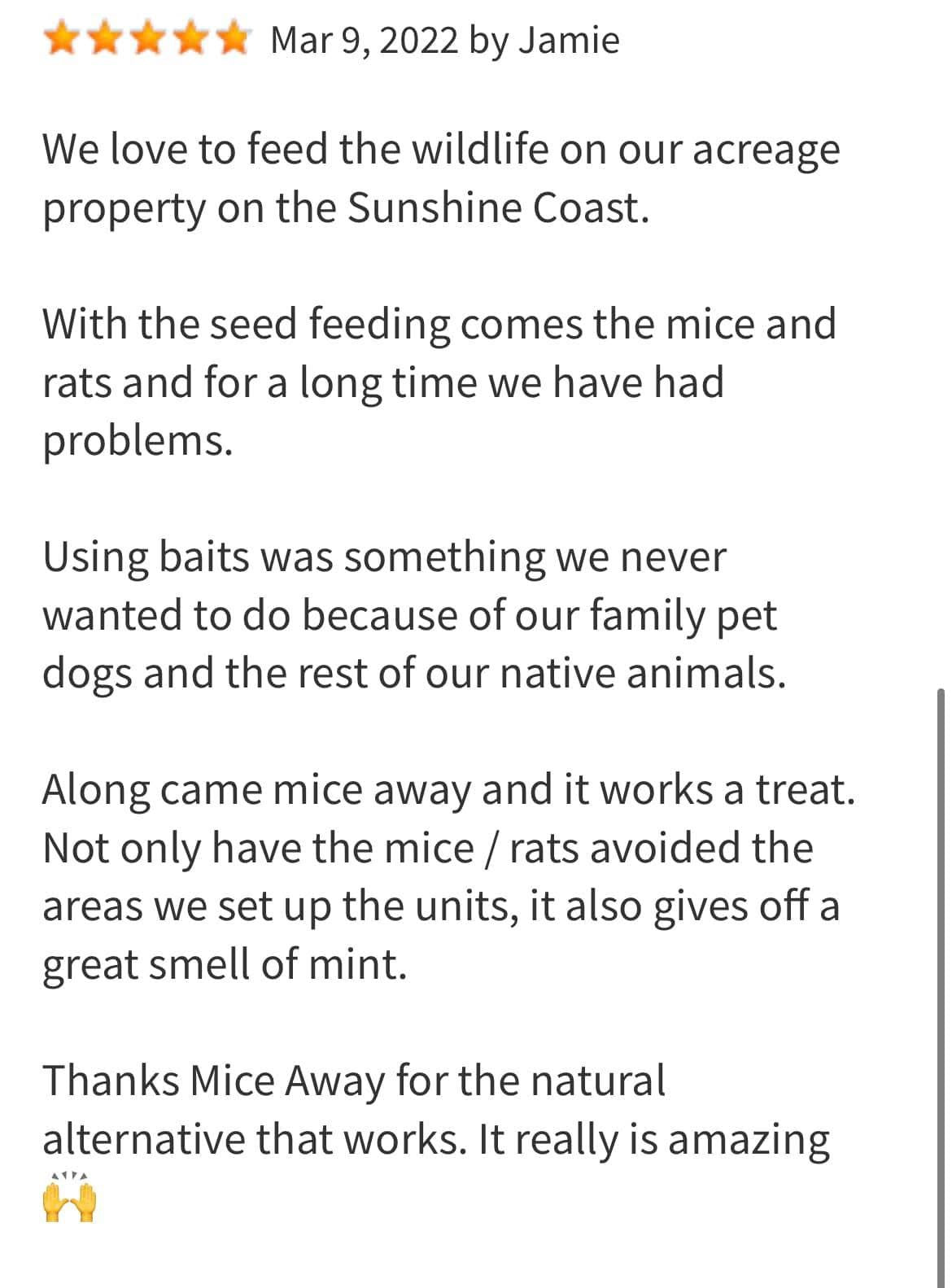 L) 18 Pack Mice Away® 2in1 DIY Refillable Indoor-Outdoor Organic Mice & Rat Repellent & Room Scent Diffuser.                           FREE DELIVERY AUSTRALIA WIDE