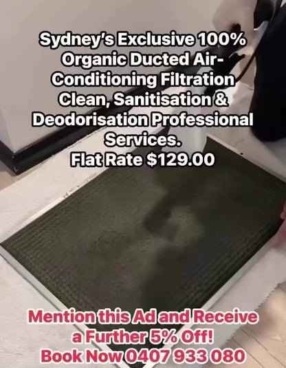 Sydney’s Exclusive 100% Organic Specialised Service Provider.             BOOK NOW
Call: 0407 933 080                 Email: info@vitallivingearth.com